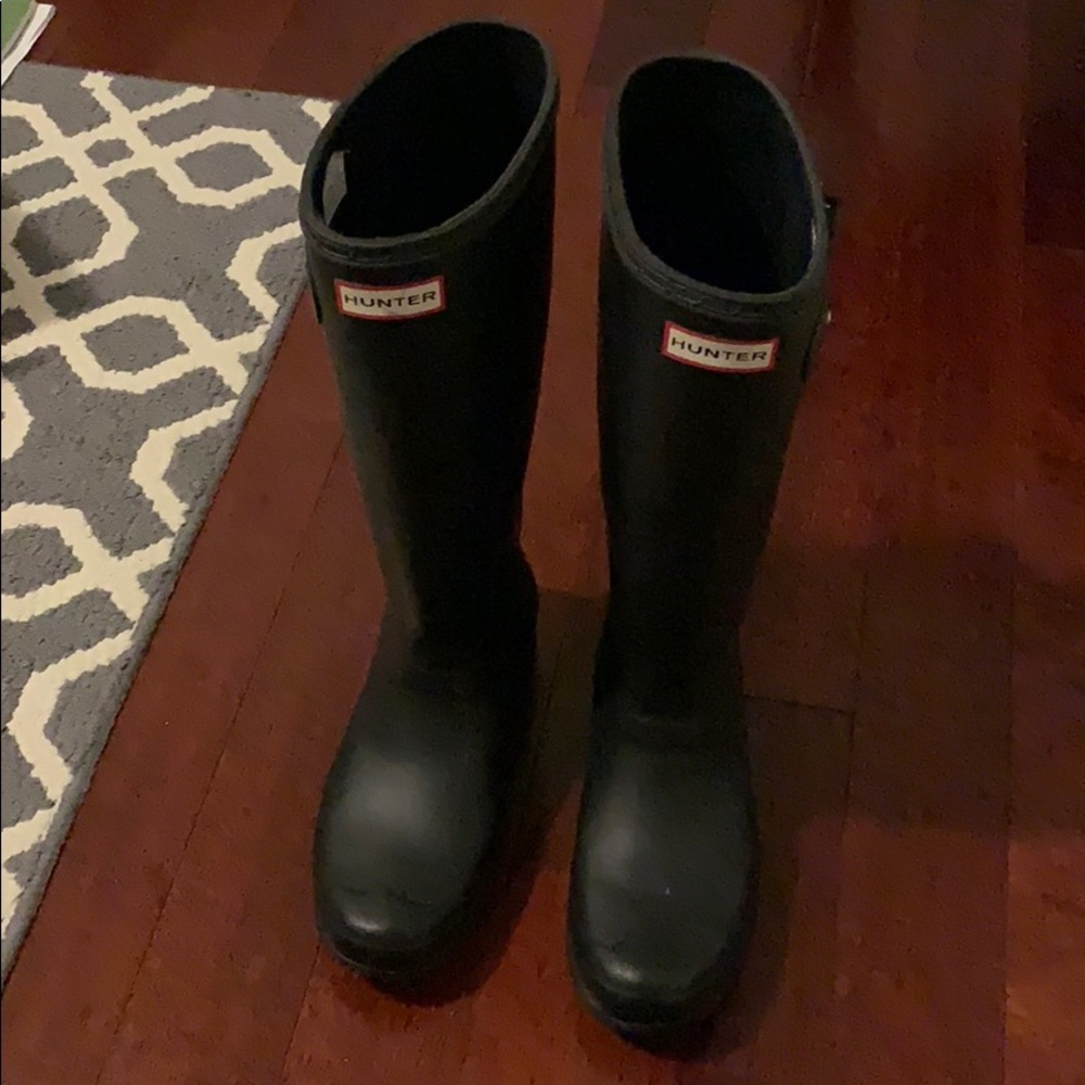 Hunter rain boots